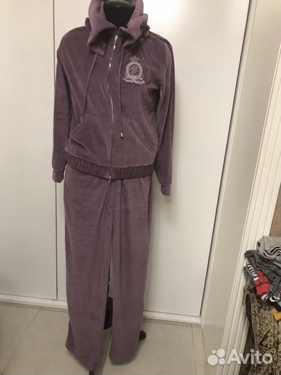 Велюровый костюм большого размера. италия оригинал