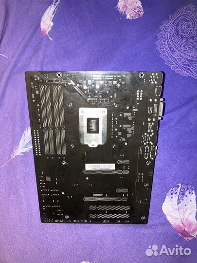 Комплект материнская плата, кулер, процессор + озу
