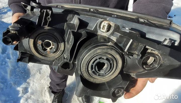 Фары Toyota rav4, оригинал, бу, комплект из 2 шт