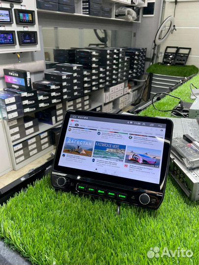 Андроид магнитола в стиле Тесла 2/32