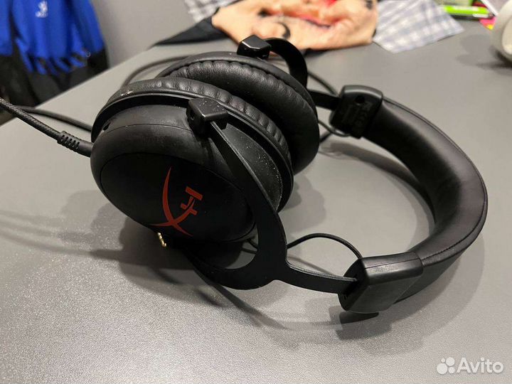 Наушники hyperx cloud alpha+ микрофон