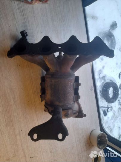 Пустой Выпускной коллектор Solaris 1 rio 3 1.4 1.6