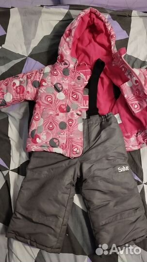 Зимний комплект для девочки