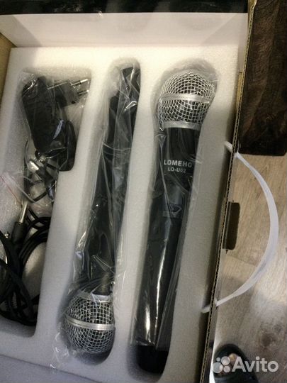 Радио система для караоке lomeho LO-U02 (новая)