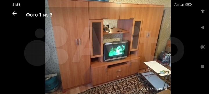 Комната 18 м² в 2-к., 6/9 эт.