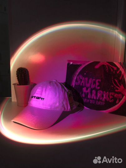 Кепка Carhartt Белая (Бейсболка )