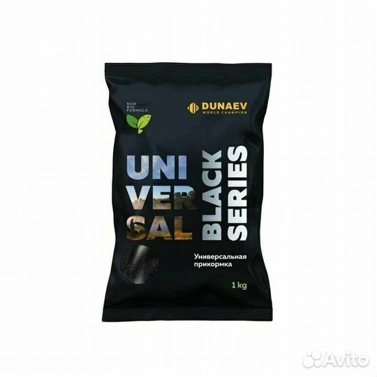 Прикормка dunaev black Series 1 кг (Универсальная)