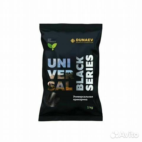 Прикормка dunaev black Series 1 кг (Универсальная)