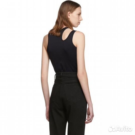 Helmut Lang черный топ - XS/S