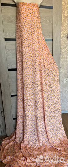 Ткань поплин с камнями