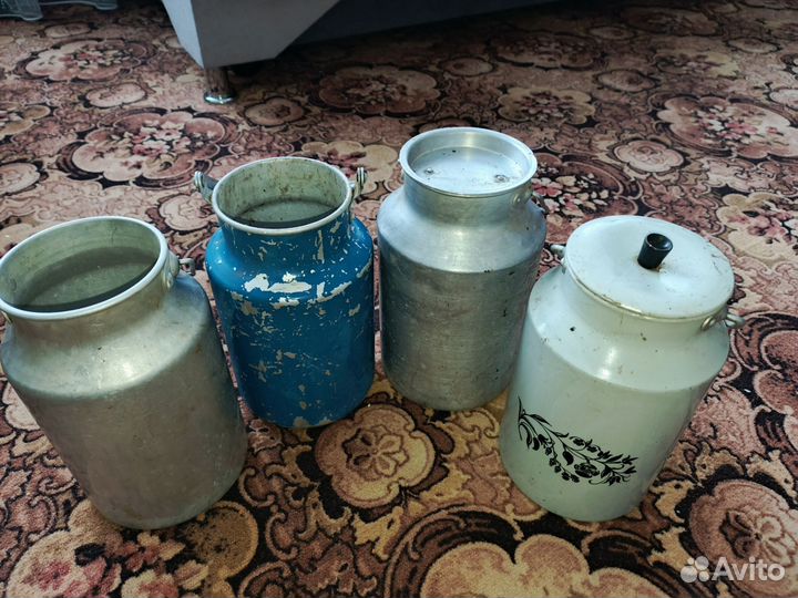 Алюминиевый бидон СССР