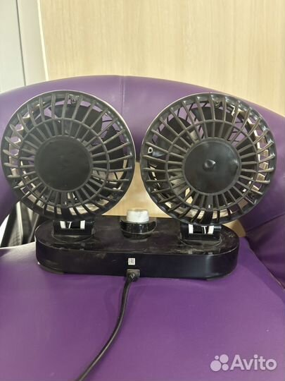 Вентилятор в салон двойной Airline