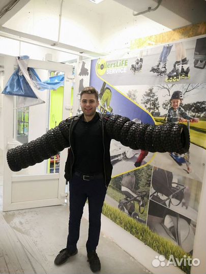 Шиномонтаж камер и покрышек электросамокатов