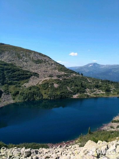 Поход в горы на озеро Выпускников