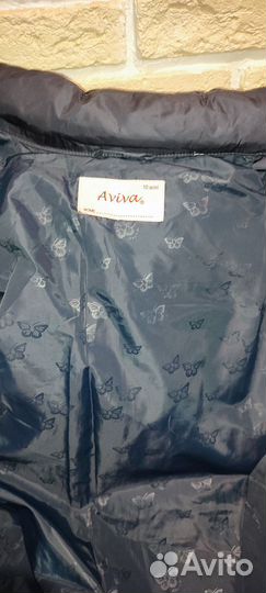 Пальто зимнее пуховое на девочку