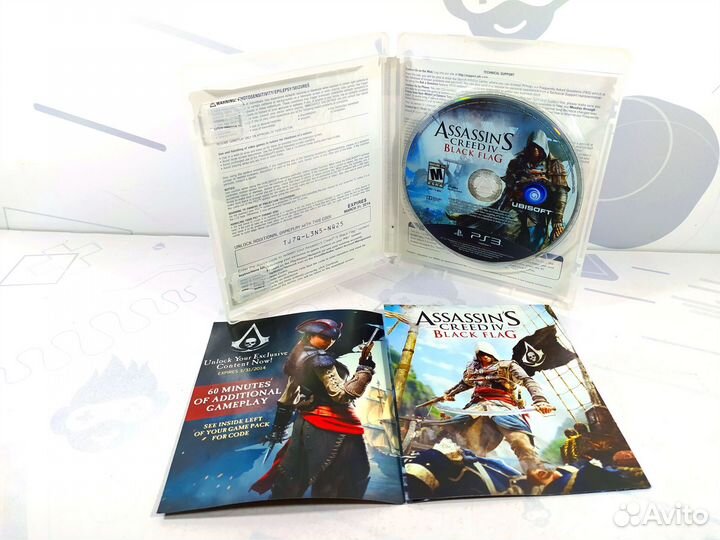 PS3 Assassin's Creed IV Черный Флаг (англ) б/у