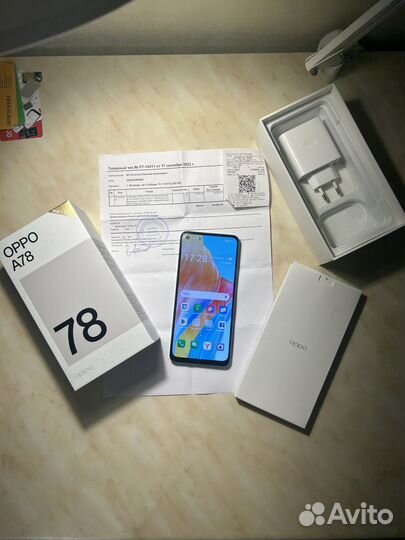 OPPO A78, 8/128 ГБ