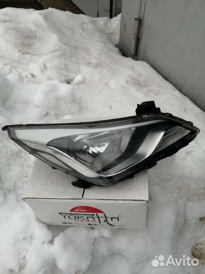 Hyundai solaris фара