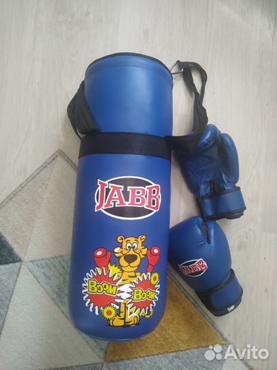 Груша боксёрская с перчатками 50*18