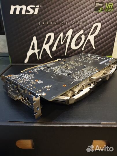 MSI armor GeForce GTX 1060 6G