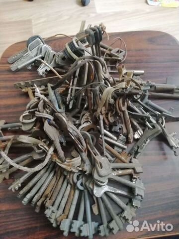 Ключи от замков СССР 145шт
