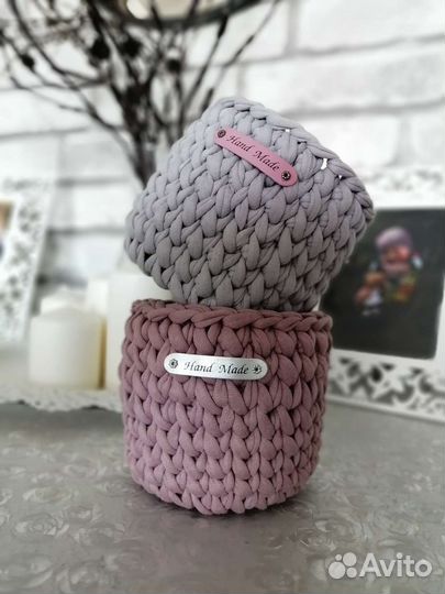 Вязаные органайзеры