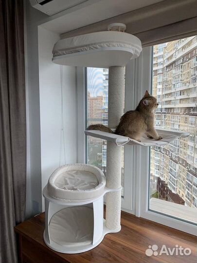 Домик для кошки с когтеточкой