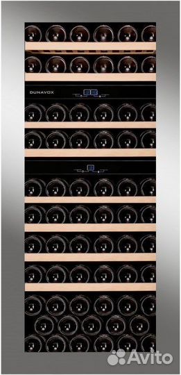 Винный шкаф Dunavox DAB-65.178TSS.TO Новый
