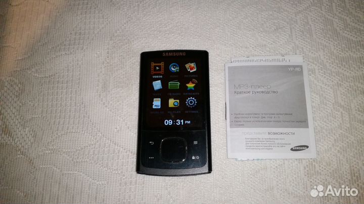 Mp3 плеер Samsung YP-R0 4gb + microSD 16gb