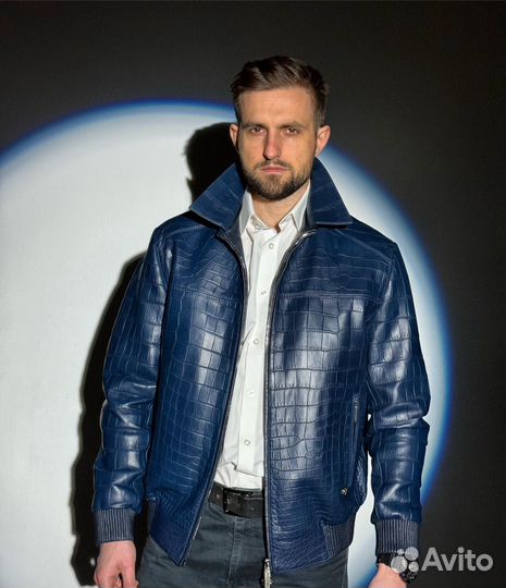 Пошив куртки из крокодила питона страуса