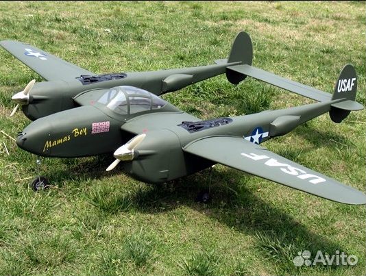 Радиоуправляемый самолет P-38 Lightning-50G