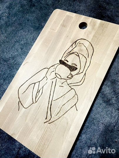 Деревянная разделочная доска (береза)