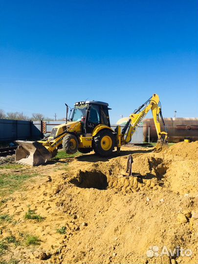 Аренда экскаватора-погрузчика Hew Holland