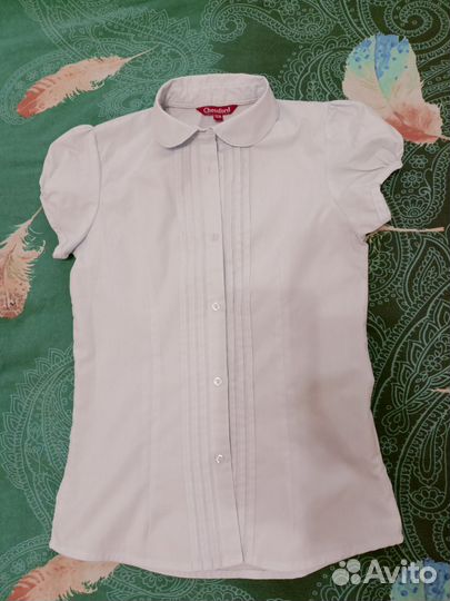 Школьные блузки для девочки 128