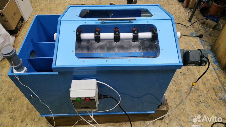 Барабанный фильтр, Автокормушки, фланцевые проходы