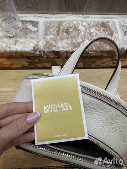 Рюкзак из натуральной кожи michael kors