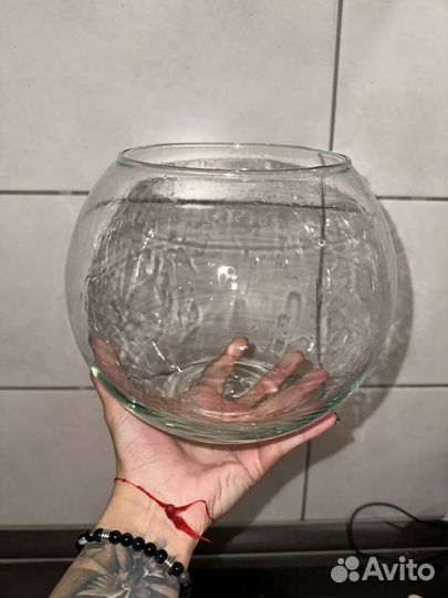 Аквариум для рыбок круглый