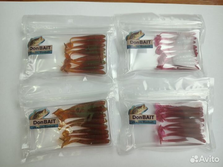 Набор силиконовых приманок для микроджига