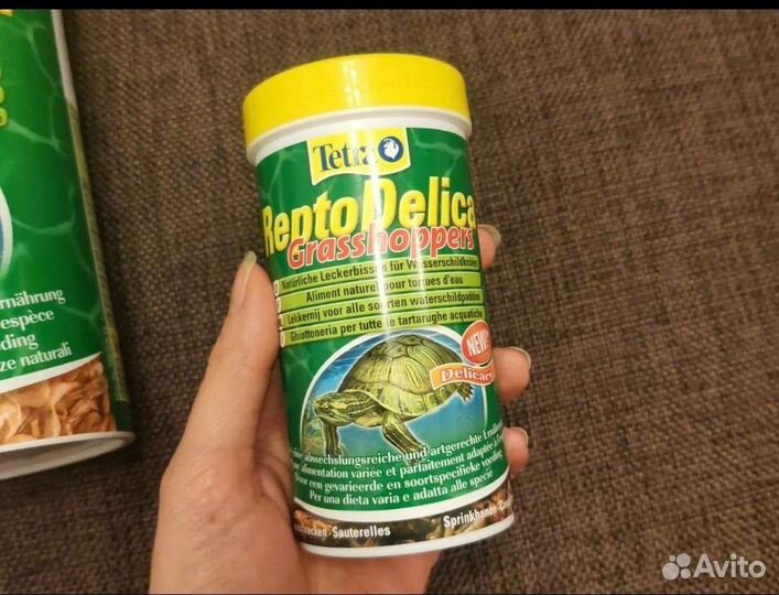 Корм для рептилии Tetra Repto Delica Grasshopers