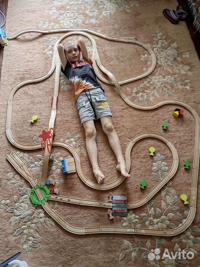 Деревянная железная дорога IKEA