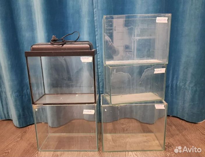 Аквариумы разные и фильтры