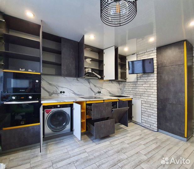 Кухонный гарнитур. Прямая кухня ксп:24935