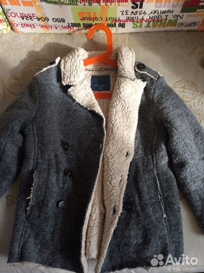Пальто для девочки zara