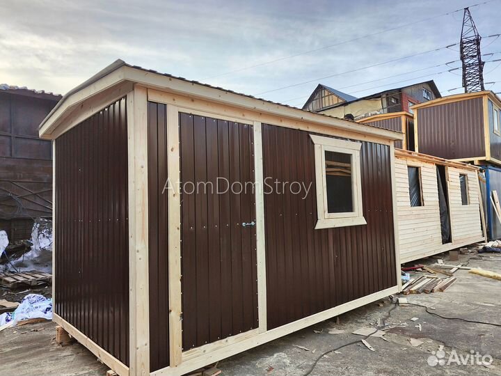 Бытовка зимняя утепленная. Выдерживает до -30