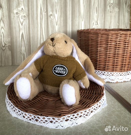 Плетеная корзинка,Зайка''