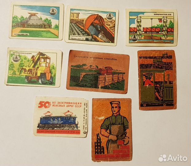 Спичечные этикетки; актеры СССР