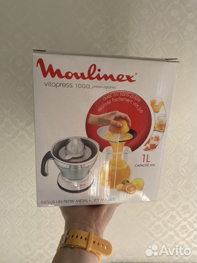 Соковыжималка moulinex новая