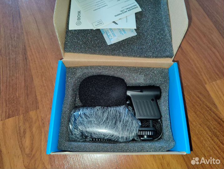 Микрофон Пушка Boya BY-VM01. Накамерный