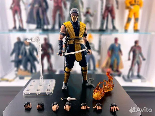 Storm mortal kombat 11 scorpion 1/6 hot toys