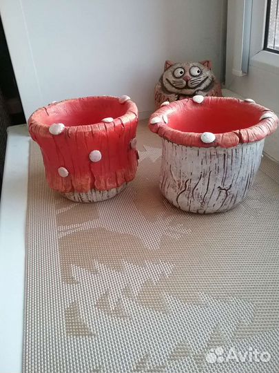Кашпо керамика